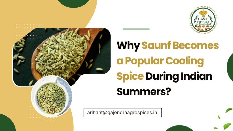 Why Saunf Becomes a Popular Cooling Spice During Indian Summers
