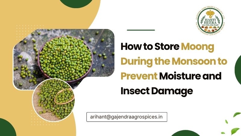 How to Store Moong During the Monsoon